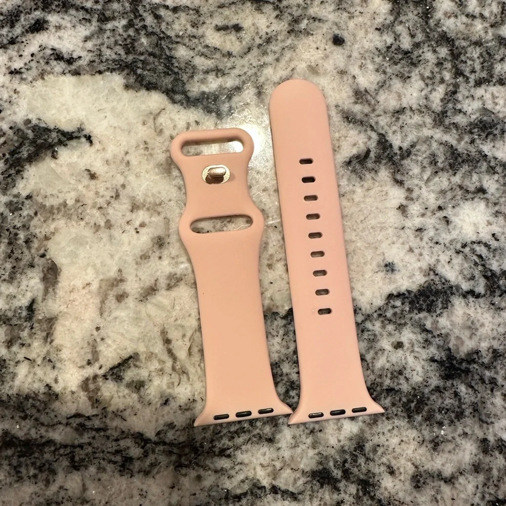 pink apple watch band NEVER USED